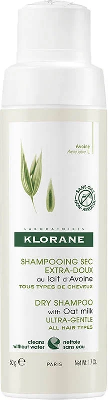 KLORANE Shampoo secco al latte d'avena (n) 50 ml