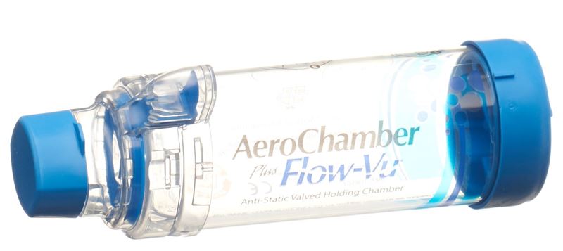 AeroChamber PLUS Flow-Vu senza maschera blu