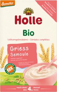 HOLLE Baby porridge di semola biologico 250g