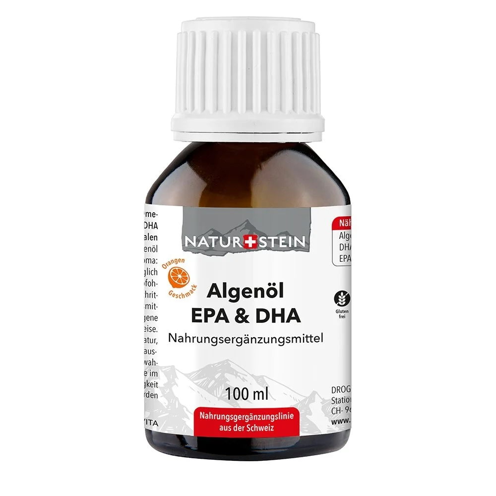 NATURSTEIN olio di alghe EPA&DHA in vetro fl 100 ml