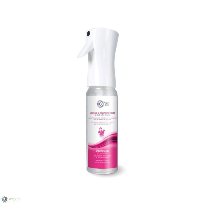 ICAREX Spray per passeggiate per cani e persone 300 ml