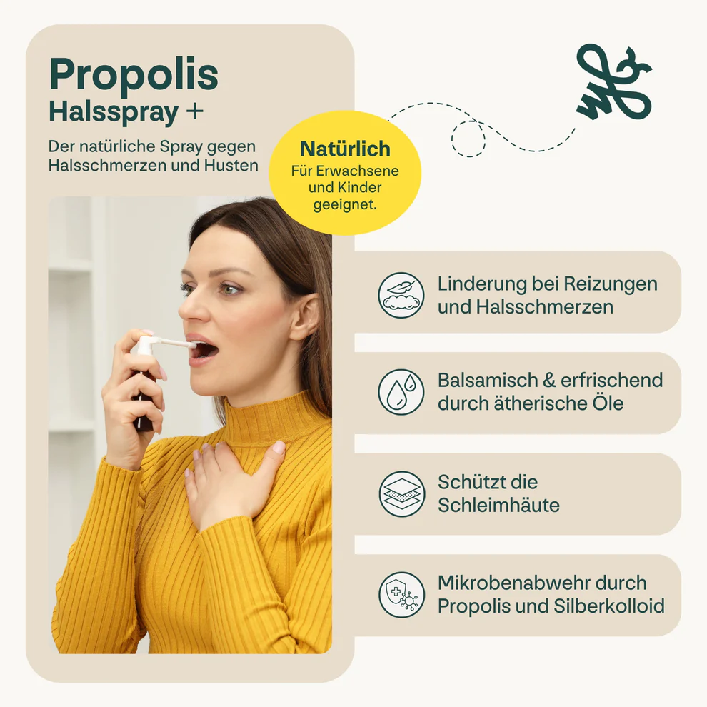 HEYBEE Spray gola alla propoli plus 30ml