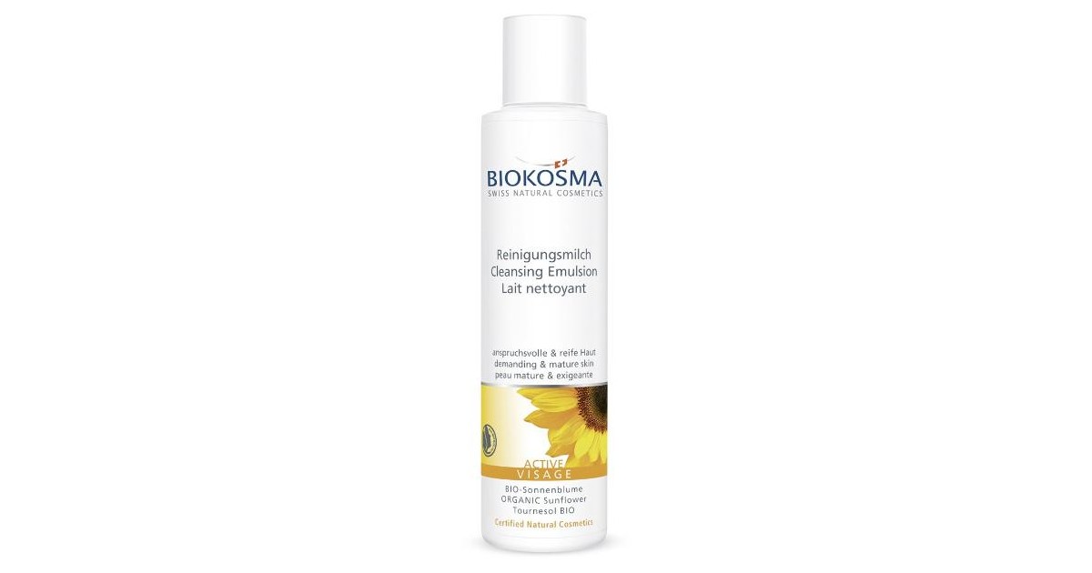 BIOKOSMA Active Reinigungsmilch Fl 150 ml
