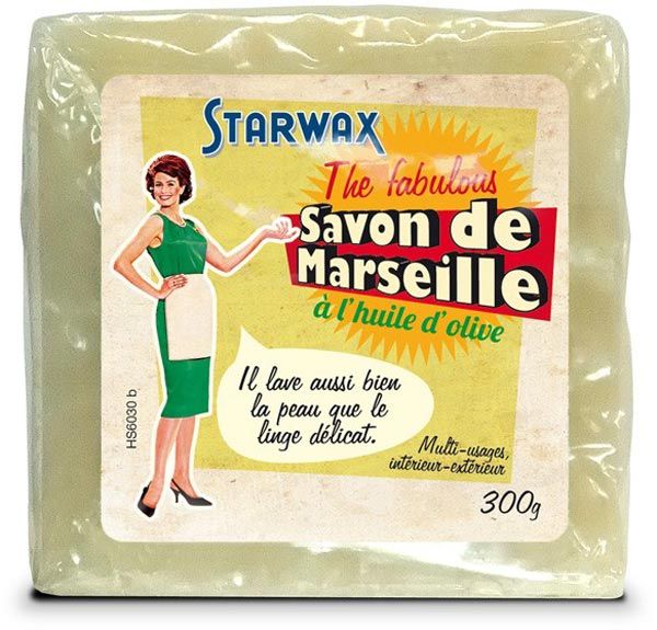 Starwax the fabulous Marseilleseife mit Olivenöl 300g