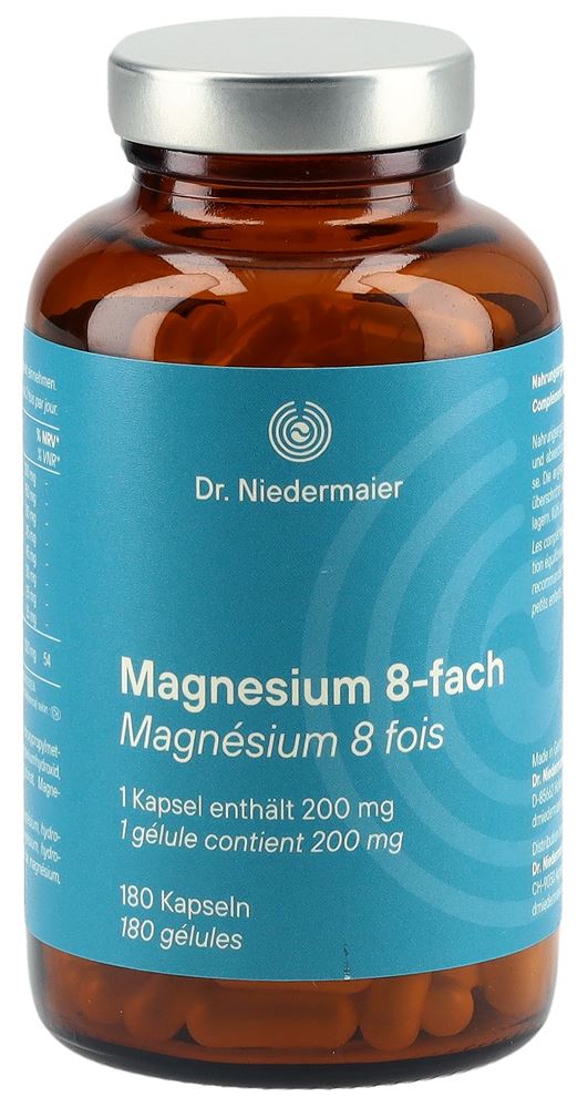 DR. NIEDERMAIER Magnesio 8 volte in capsule 180 Capsule