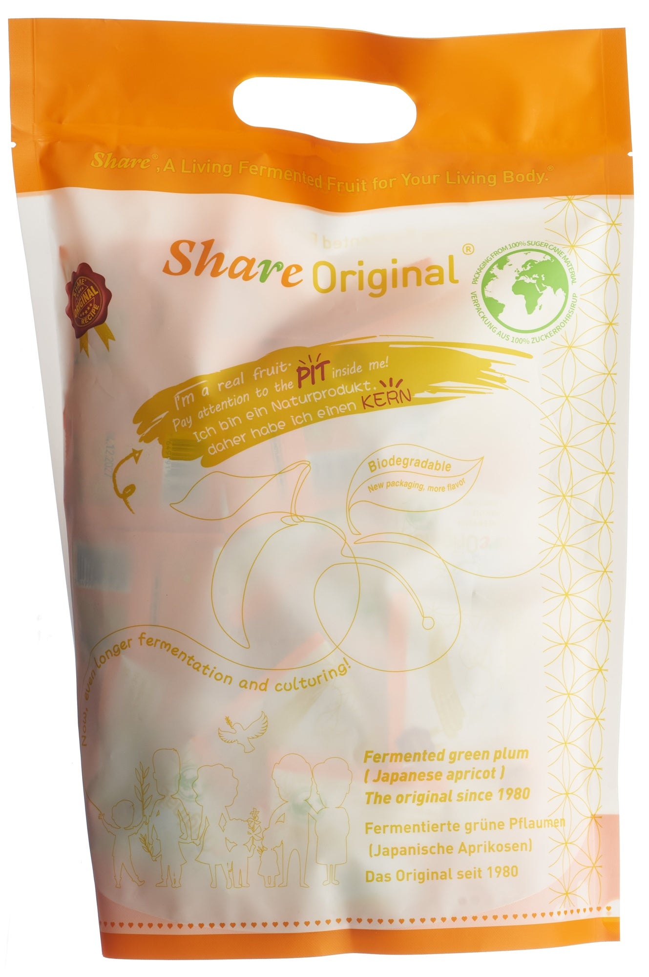 Condividi ORIGINALE Prugna verde/Albicocca giapponese fermentata 500g