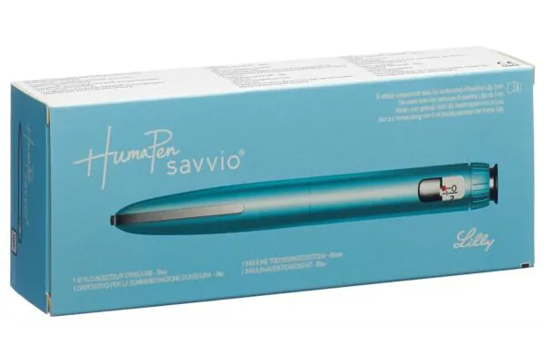 HumaPen Savvio penna per iniezioni di insulina blu