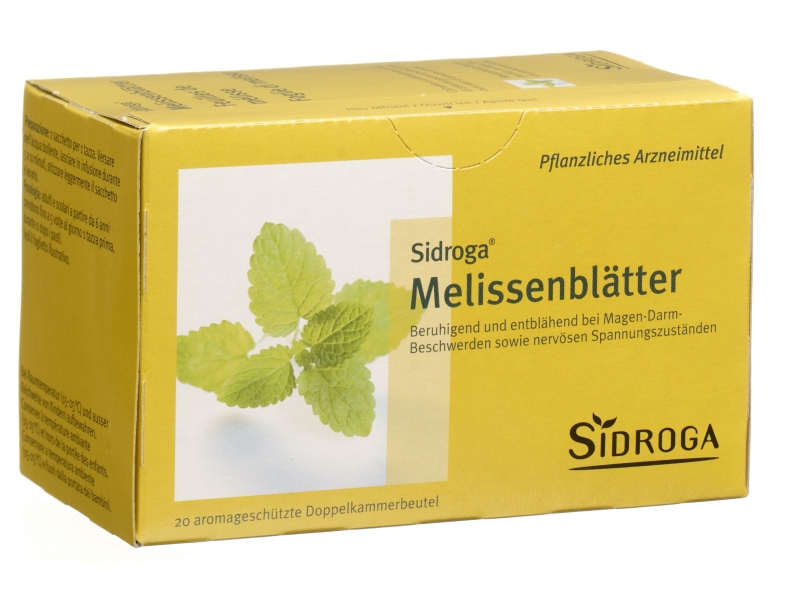 Sidroga Melissa foglie 20 Btl 1,5g