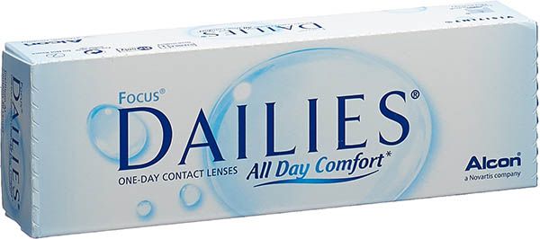 FOCUS DAILIES All Day Comfort Tag -4.50dpt 30 unità