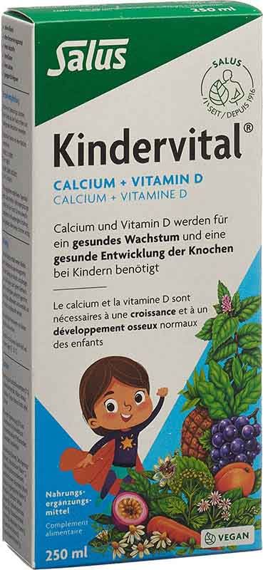 Salus® Kindervital Calcio + Vitamina D 250ml