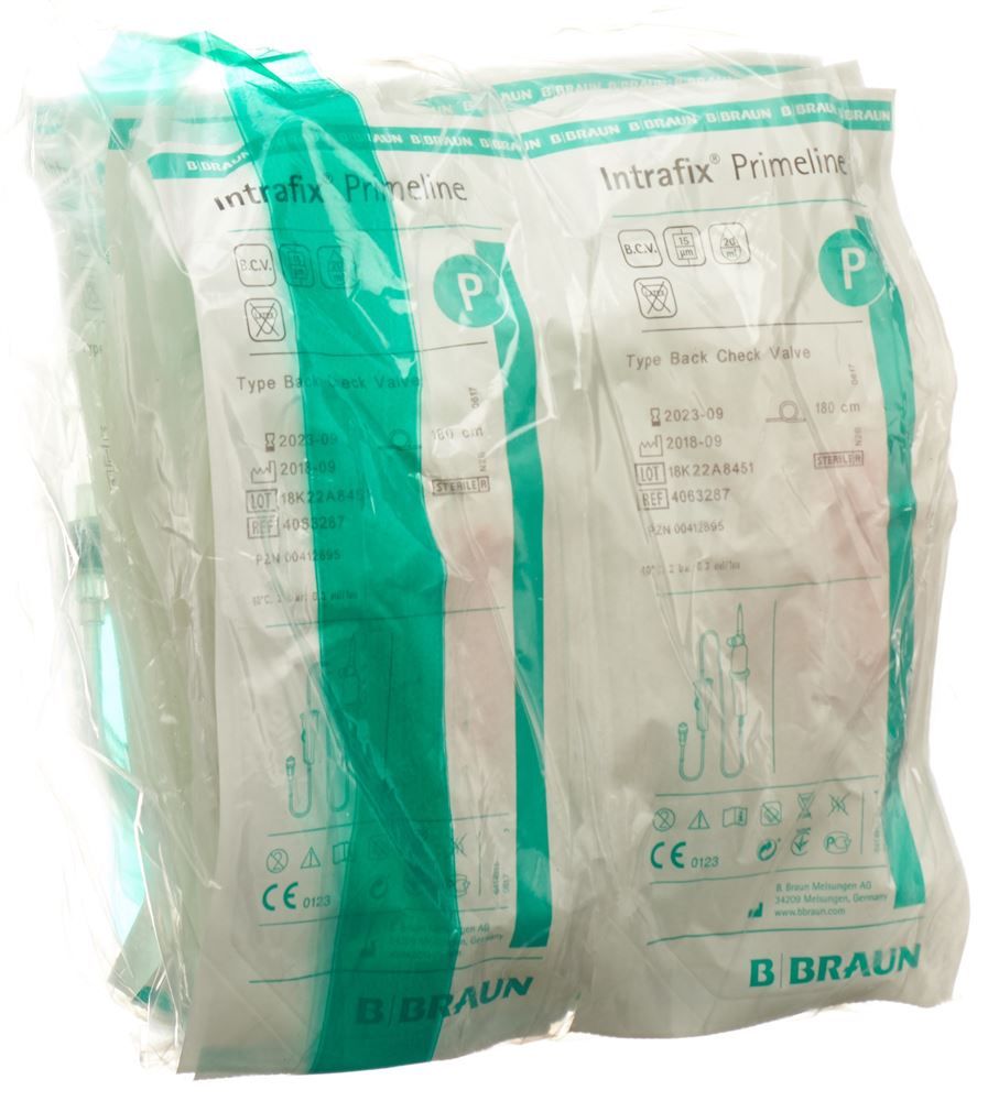 INTRAFIX Primeline 180cm valvola di non ritorno 100 pezzi