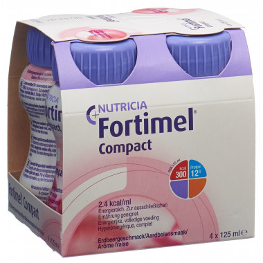 Fortimel Compact Strawberry 4 x 125 ml