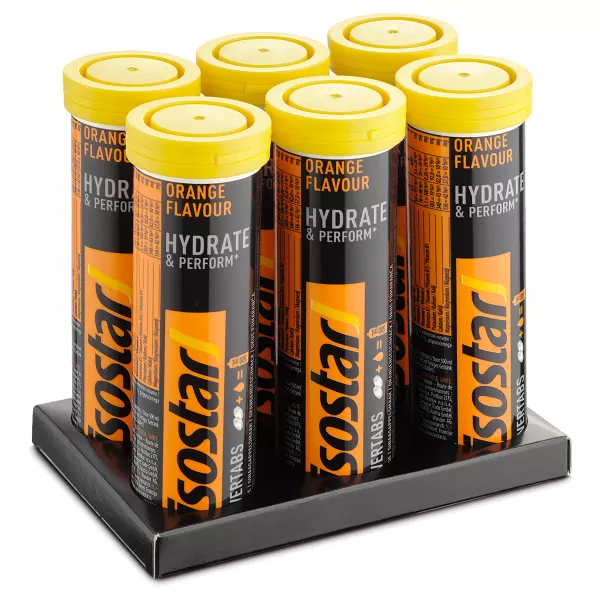 Isostar Power Tabs Effervescenti Arancione 6 x 10 pezzi