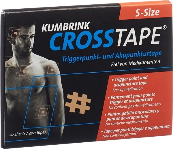CROSSTAPE® Nastro per agopuntura del dolore S 400 pezzi