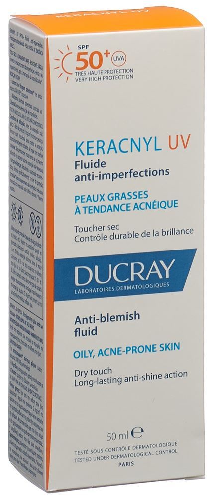DUCRAY KERACNYL Fluido UV SPF50+ Tb 50ml