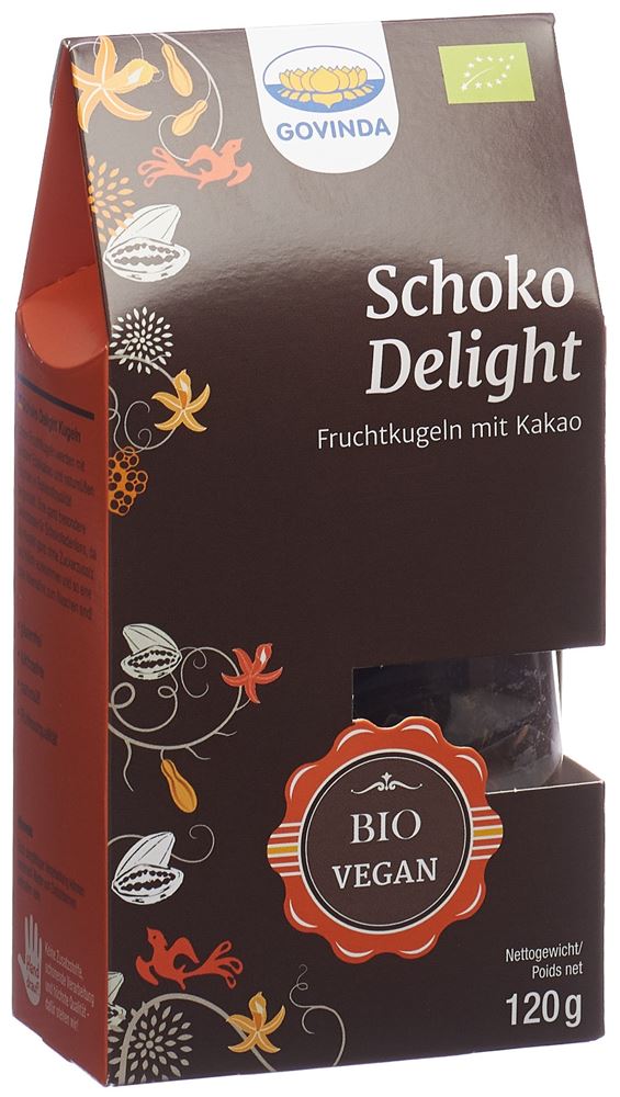 GOVINDA Palline di cioccolato delizia biologica 120g