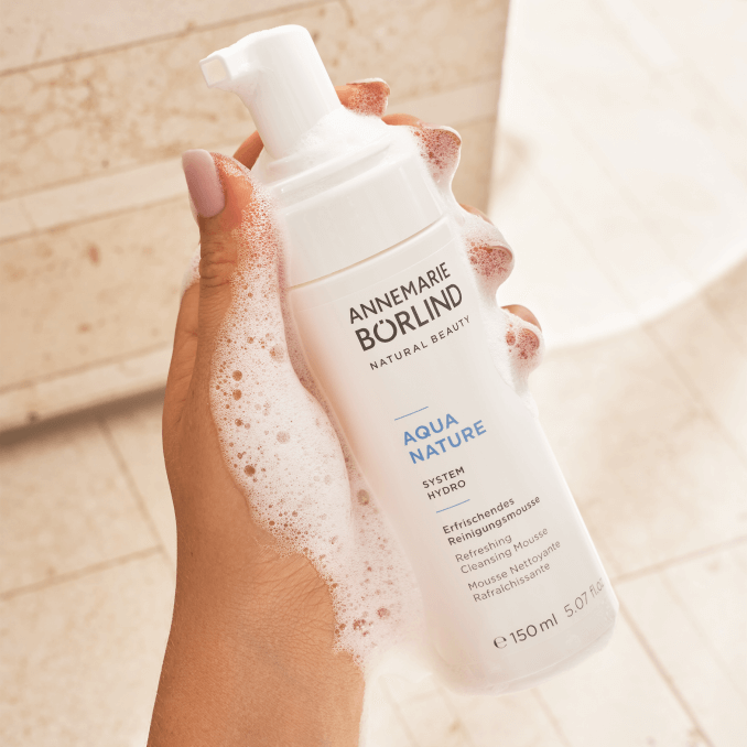 BÖRLIND AQUANATURE Mousse detergente Erfrisc 150 ml