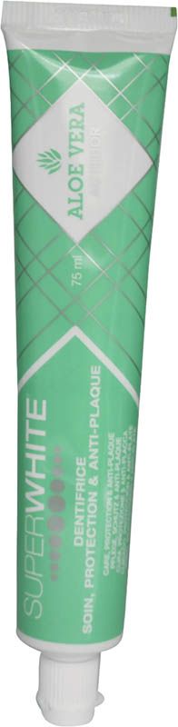 SUPERWHITE Dentifricio all'aloe vera 75ml