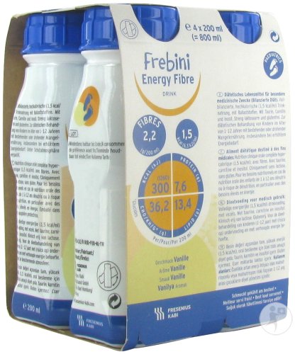 Frebini Energy Fibre DRINK Vaniglia 4x 200ml