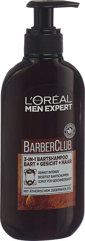 MEN EXPERT Barberclub 3-In-1 Shampoo Barba Fl 200ml