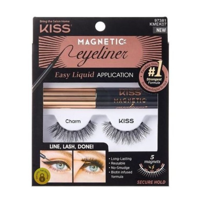 Kit magnetico KISS per eyeliner e ciglia