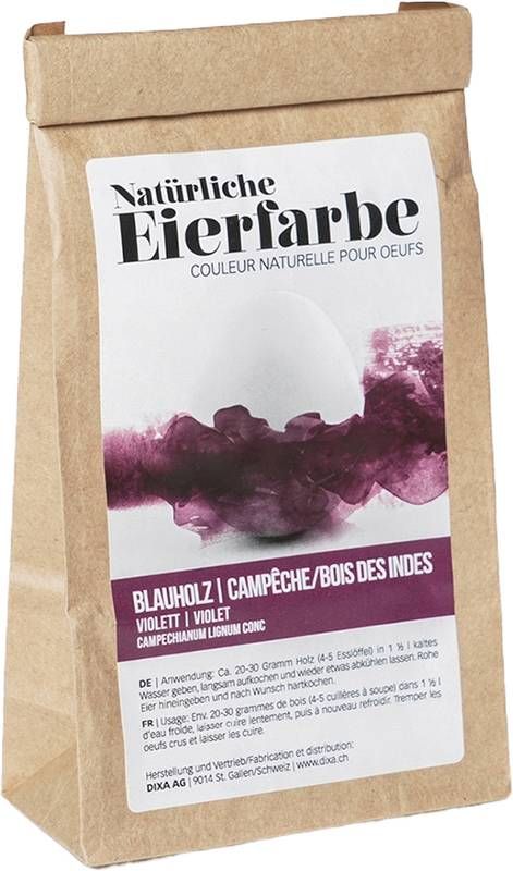 DIXA colore uovo blu taglio legno 60g