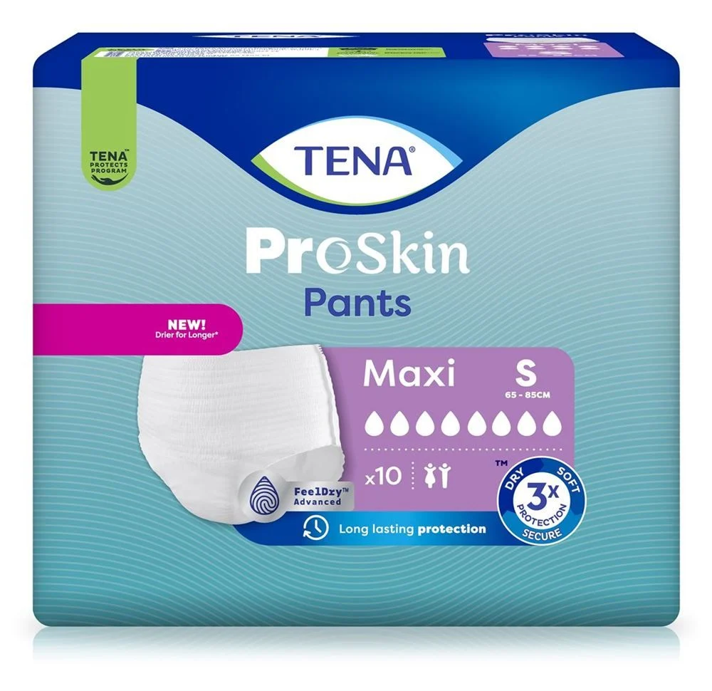 Tena Pants Maxi S 65-85cm 10 pezzi