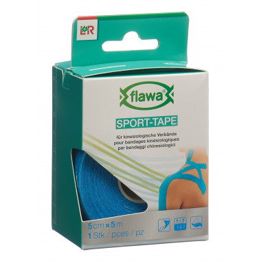 Flawa nastro sportivo 5cmx5m blu