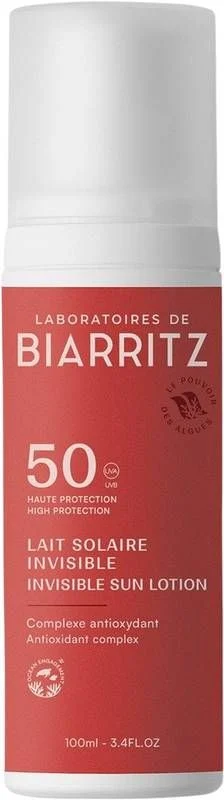 Laboratoires de Biarritz Latte solare invisibile SPF50 Disp 100ml