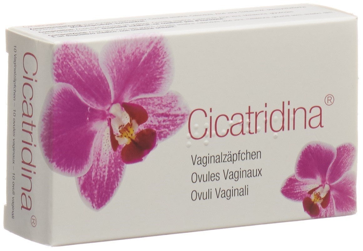 Cicatridina supposte vaginali 10 pezzi