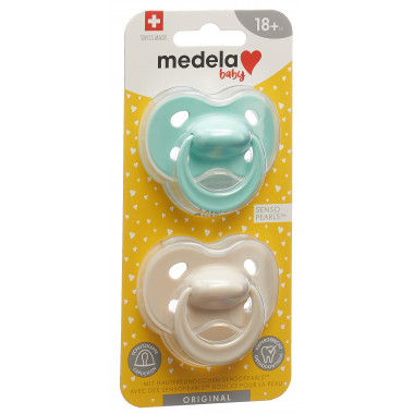 Medela Baby Nuggi Original 18+ Pastello 2 pezzi