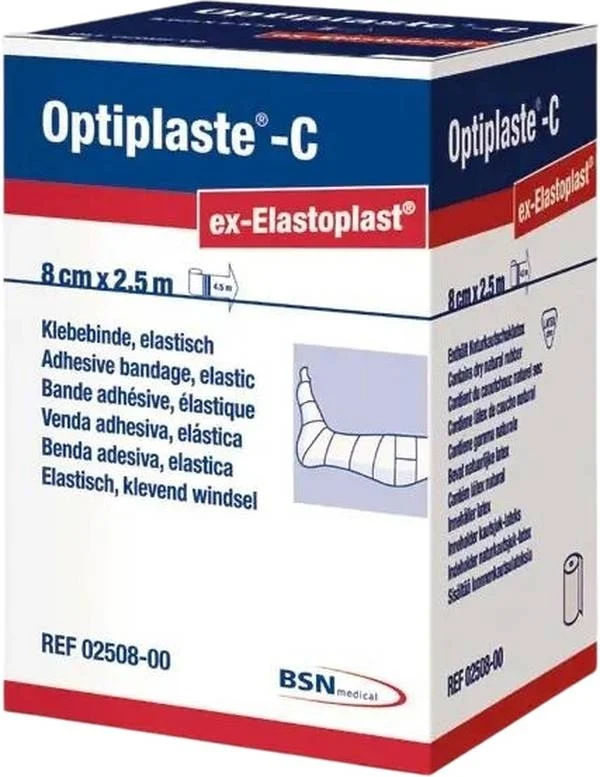 Bendaggio compressivo OPTIPLASTE-C 2,5mx10cm