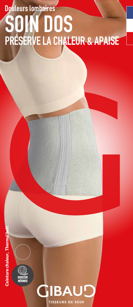 GIBAUD CHALEUR scalda reni M 25cm antracite