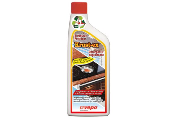 Krust-ex® rimuovi sporco+grasso antibatterico confezione di ricambio 500ml
