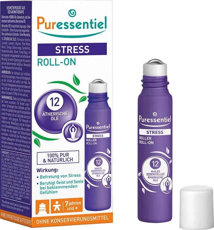 Puressentiel Stress Roll-On con 12 oli essenziali Fl 5ml