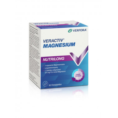Veractiv Magnesium Nutrilong Compresse 60 pezzi