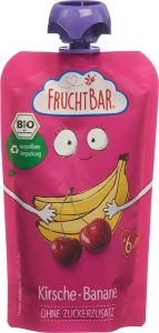 Fruchtbar purea di frutta biologica ciliegia banana 120g