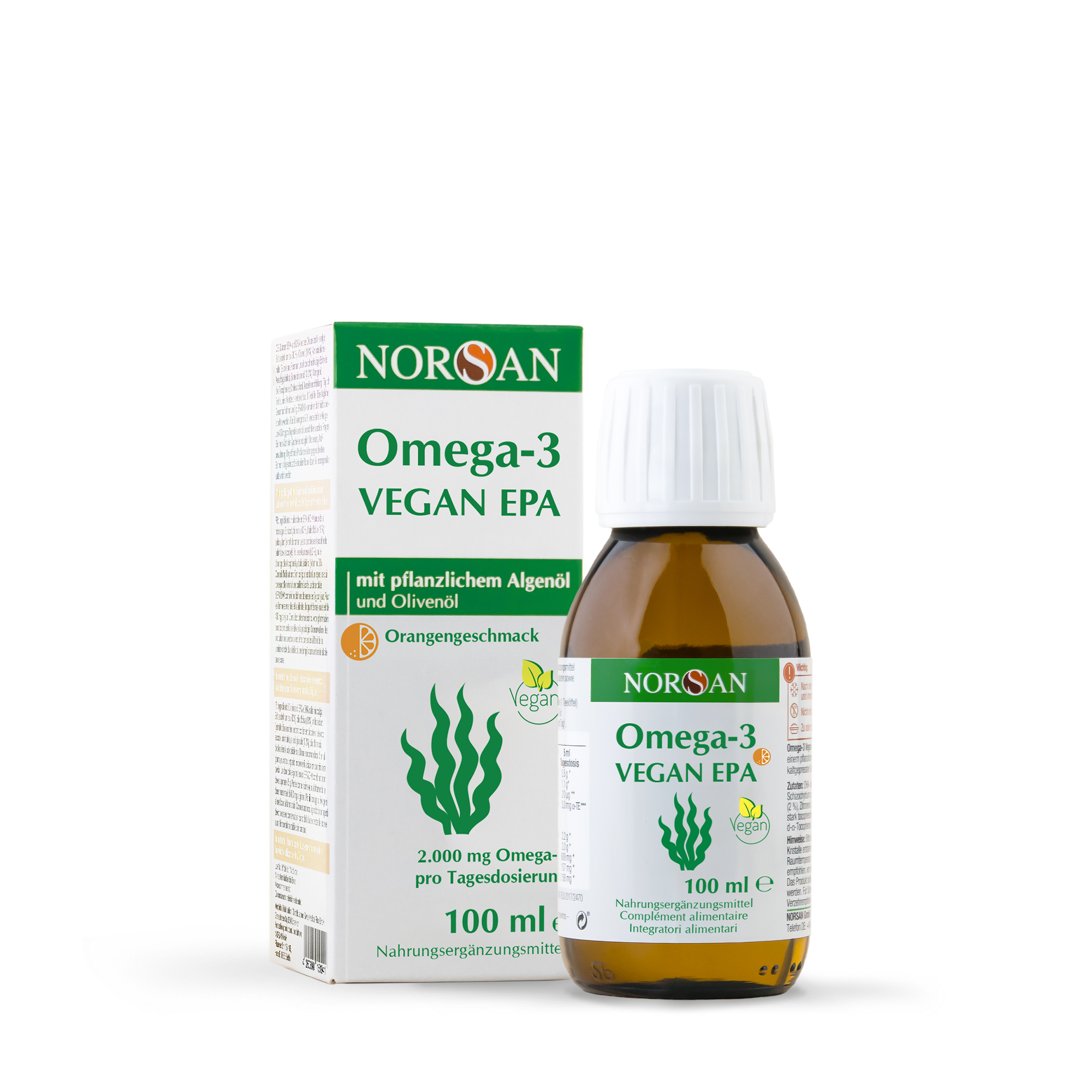 NORSAN Omega-3 VEGAN EPA Olio 100ml