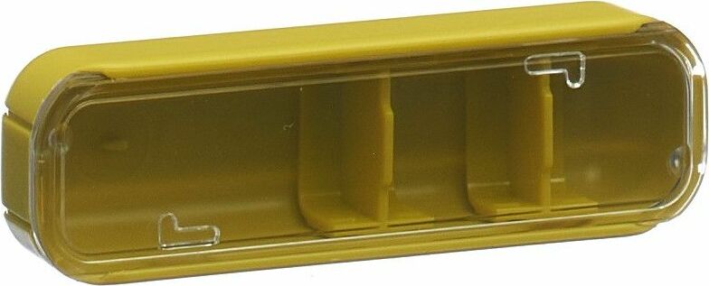 PILBOX Mini dispenser per farmaci 7 giorni DE/FR grigio