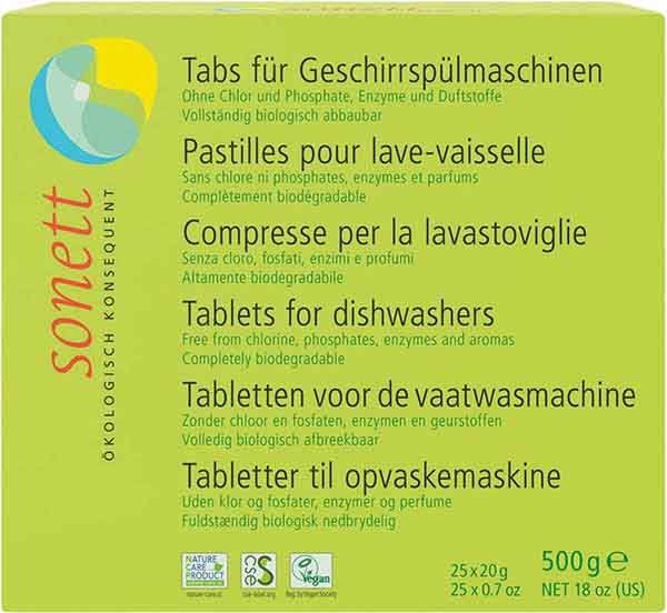Sonett tabs per lavastoviglie 25 x 20 g
