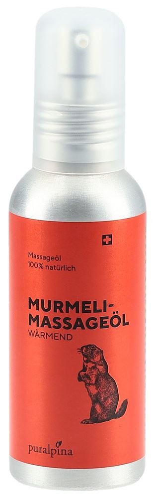 puralpina Olio per massaggi alla marmotta 100ml