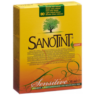 Sanotint Sensitive Light colore per capelli 80 biondo naturale chiaro