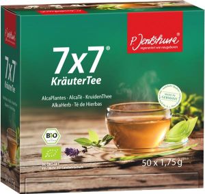 P. Jentschura 7x7 Bustina di tisana 50 pezzi