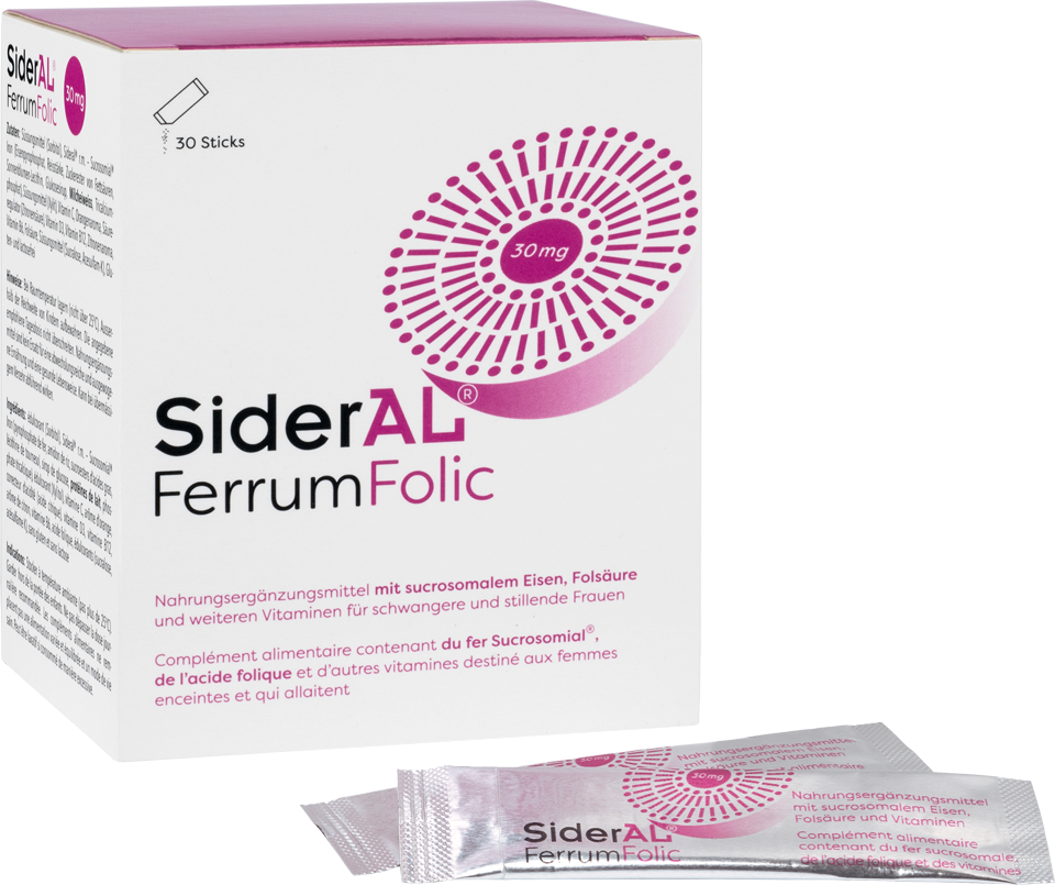 SiderAL® Ferrum Folic Powder 30 x 1,6 g