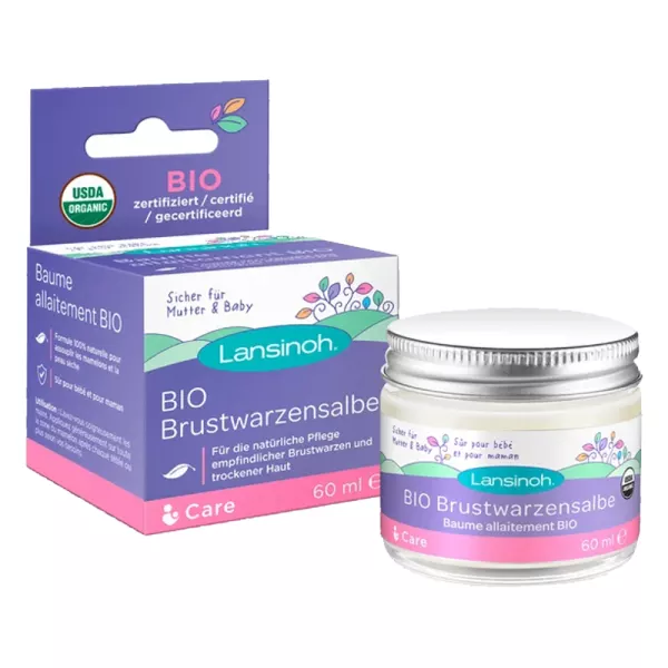 Unguento per capezzoli biologico Lansinoh 60ml