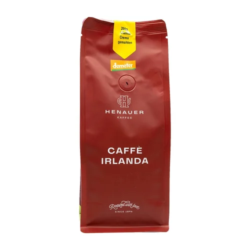 HENAUER IRLINDA Crema di caffè macinato Demeter 250g