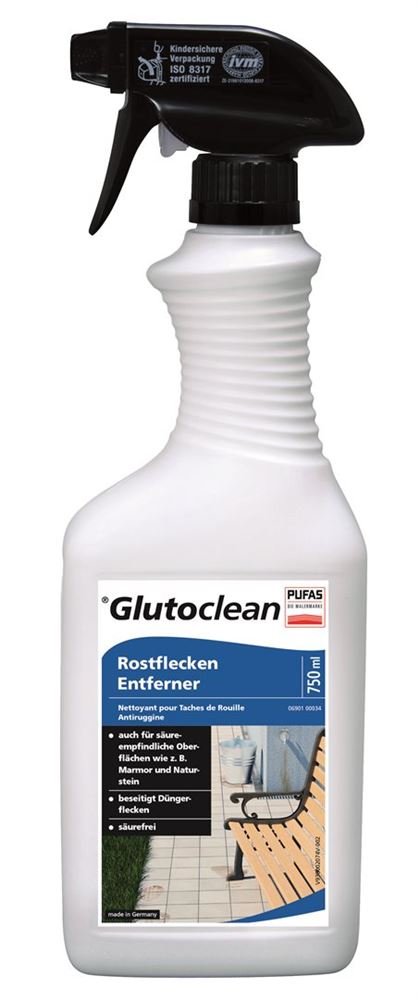 GLUTOCLEAN Smacchiatore di ruggine Fl 750ml
