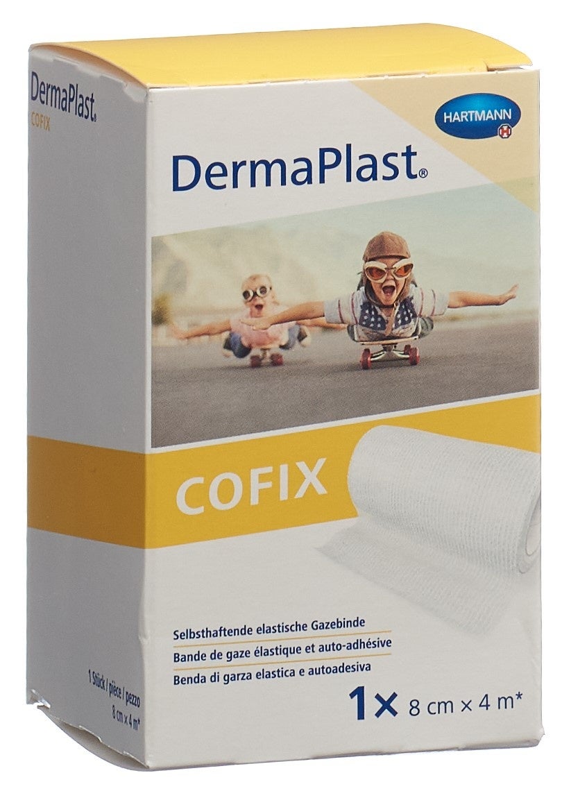 DermaPlast CoFix 8cmx4m weiss