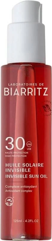 Laboratoires de Biarritz Olio solare invisibile SPF30 125ml