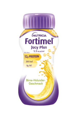 Fortimel Jucy Plus Pera Sambuco 4 x 200 ml